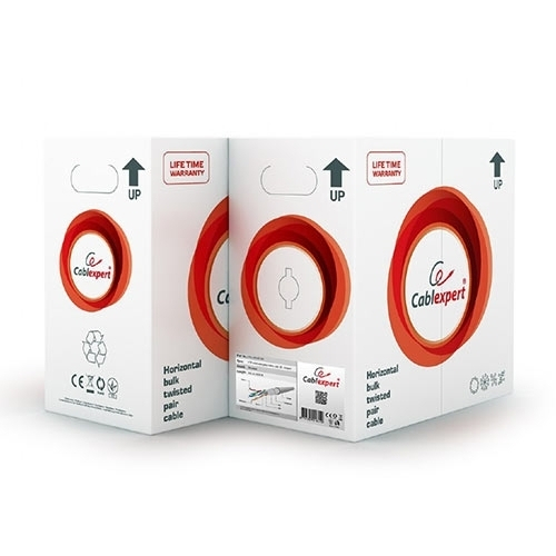 Cablexpert U/FTP (STP) Cat.5e Καλώδιο Δικτύου Ethernet χωρίς ακροδέκτες 305m Γκρι 1τμχ FPC-5004E-SO - Image 4