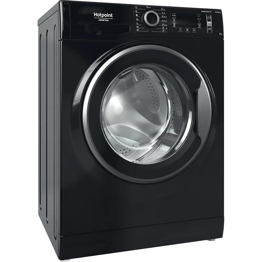 Hotpoint-Ariston 9kg Μαύρο NLCD 948 BS - Image 2