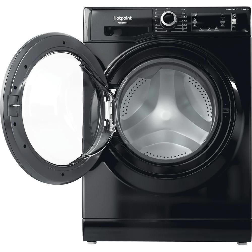 Hotpoint-Ariston 9kg Μαύρο NLCD 948 BS - Image 3