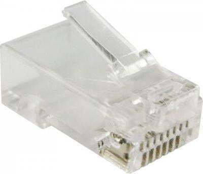Rj45 Utp Cat.5e Straight-through Connector Op.100 Pcs Alantec - Image 2
