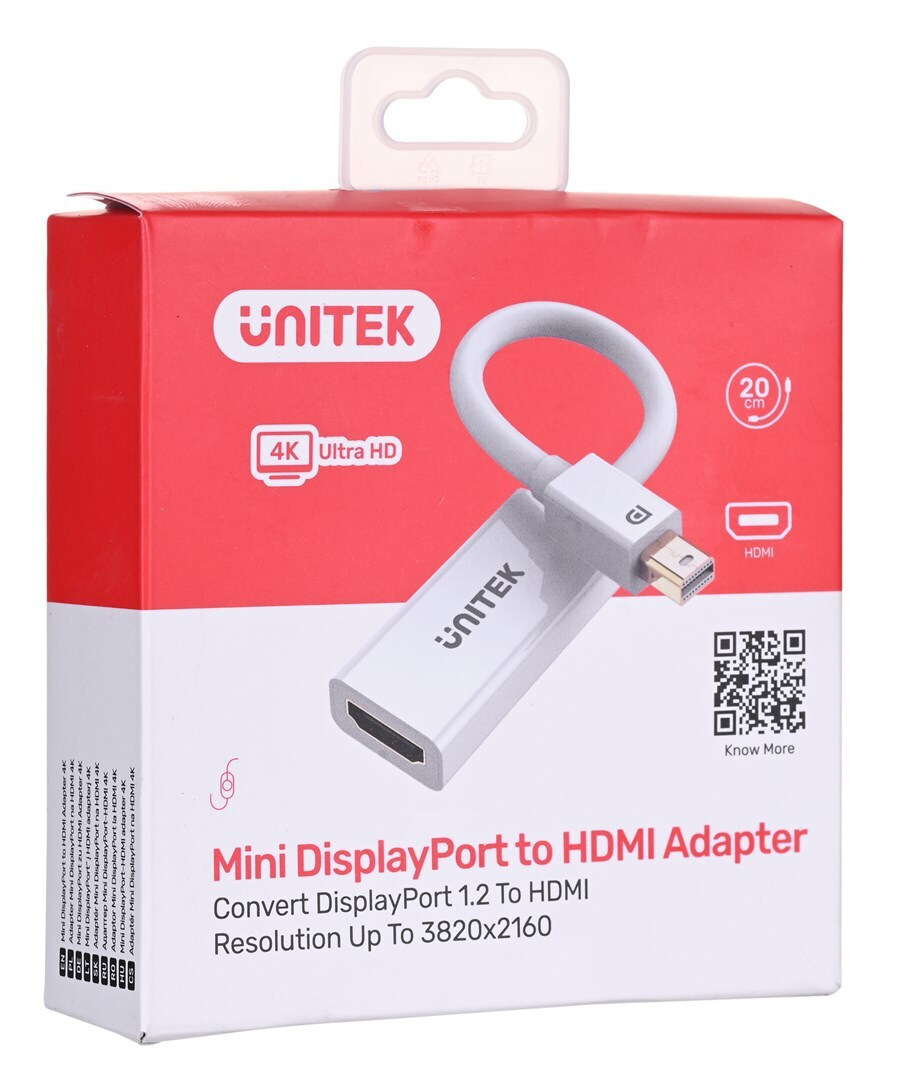 Unitek mini DisplayPort male σε HDMI female (Y-6331) - Image 7
