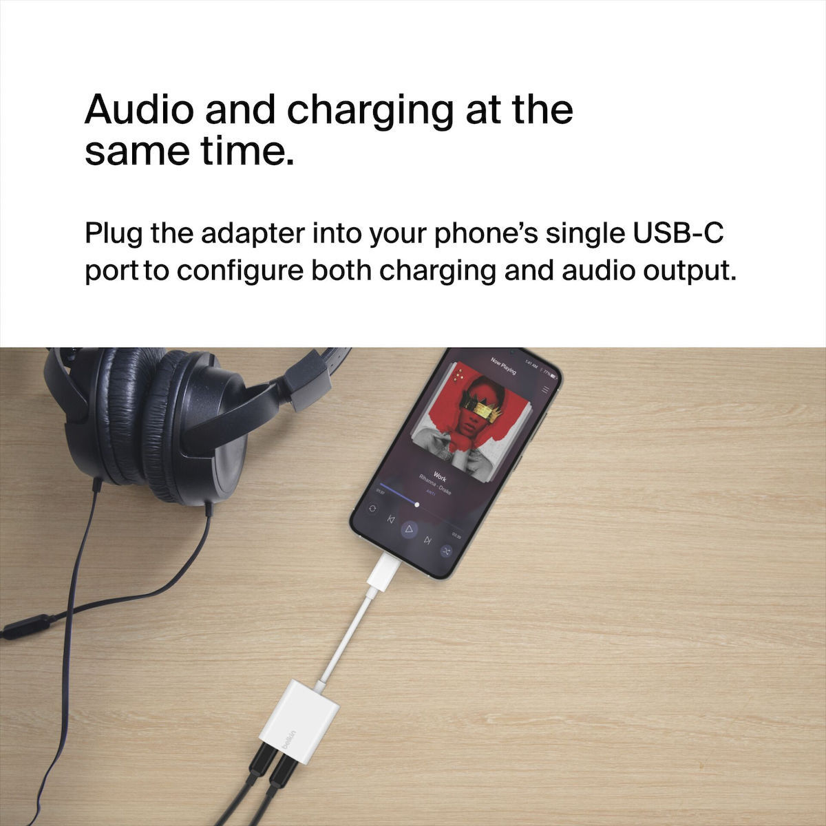 Belkin Connect USB-C male σε USB-C 2x female 1τμχ - Image 8
