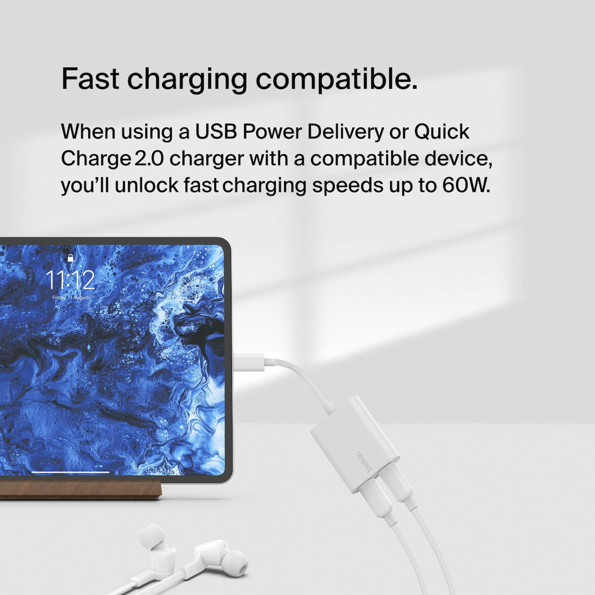 Belkin Connect USB-C male σε USB-C 2x female 1τμχ - Image 9