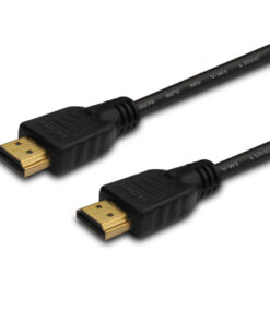 Savio HDMI 1.4 Cable HDMI male - HDMI male 2m Μαύρο