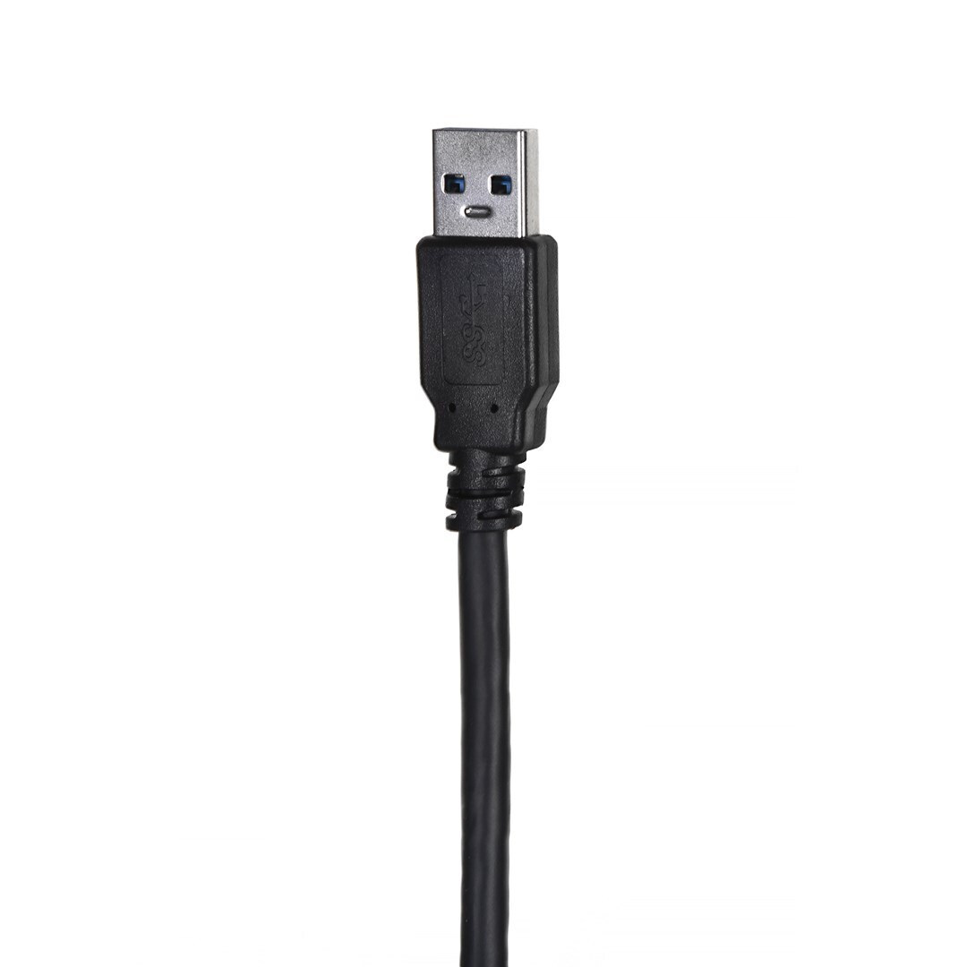 Lanberg USB 3.0 Cable USB-A male - USB-A male Μαύρο 1m (CA-USBA-30CU-0010-BK) - Image 6
