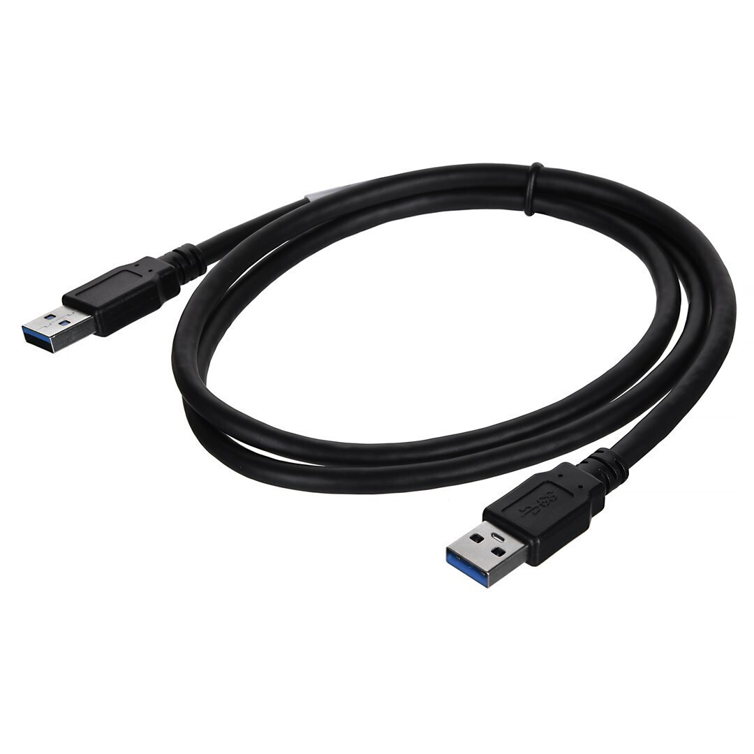 Lanberg USB 3.0 Cable USB-A male - USB-A male Μαύρο 1m (CA-USBA-30CU-0010-BK) - Image 5