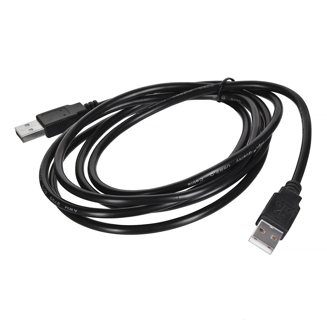 Lanberg USB 2.0 Cable USB-A male - USB-A male Μαύρο 1.8m (CA-USBA-20CU-0018-BK) - Image 4