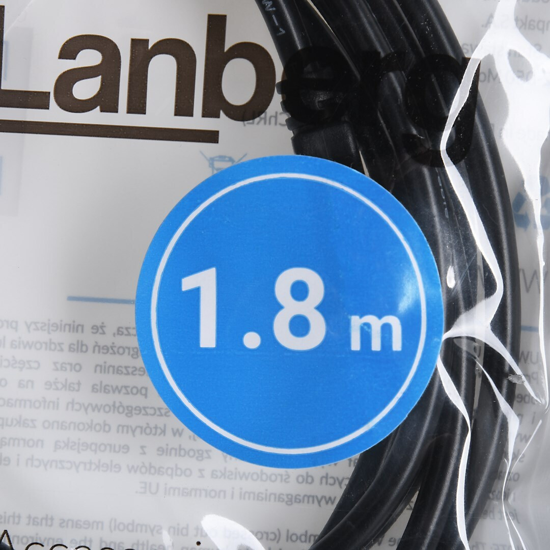 Lanberg USB 2.0 Cable USB-A male - USB-A male Μαύρο 1.8m (CA-USBA-20CU-0018-BK) - Image 5