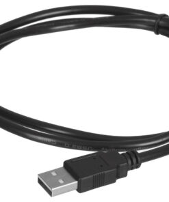 Alternative view of Lanberg USB 2.0 Cable USB-A male - USB-B male Μαύρο 1m (CA-USBA-11CC-0010-BK)
