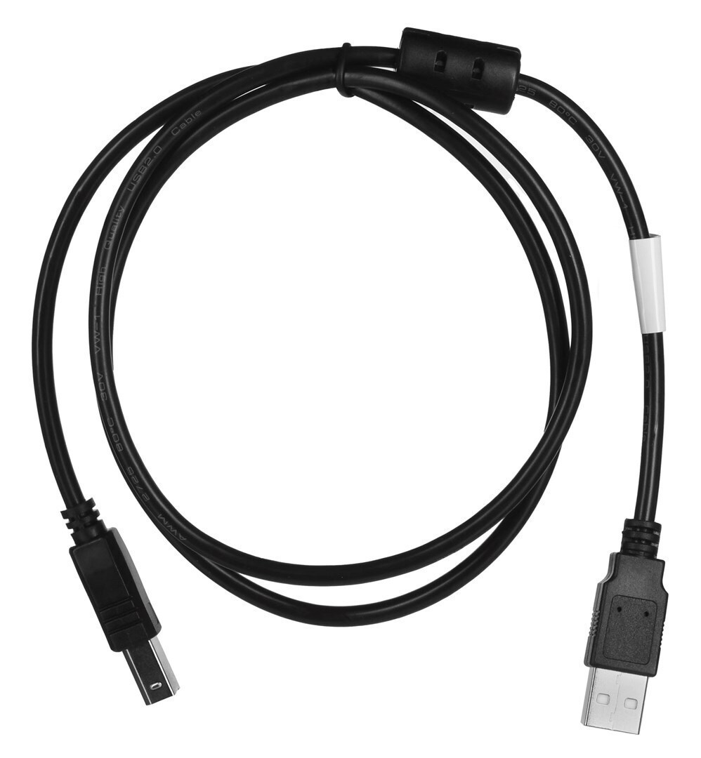 Lanberg USB 2.0 Cable USB-A male - USB-B male Μαύρο 1m (CA-USBA-11CC-0010-BK) - Image 5