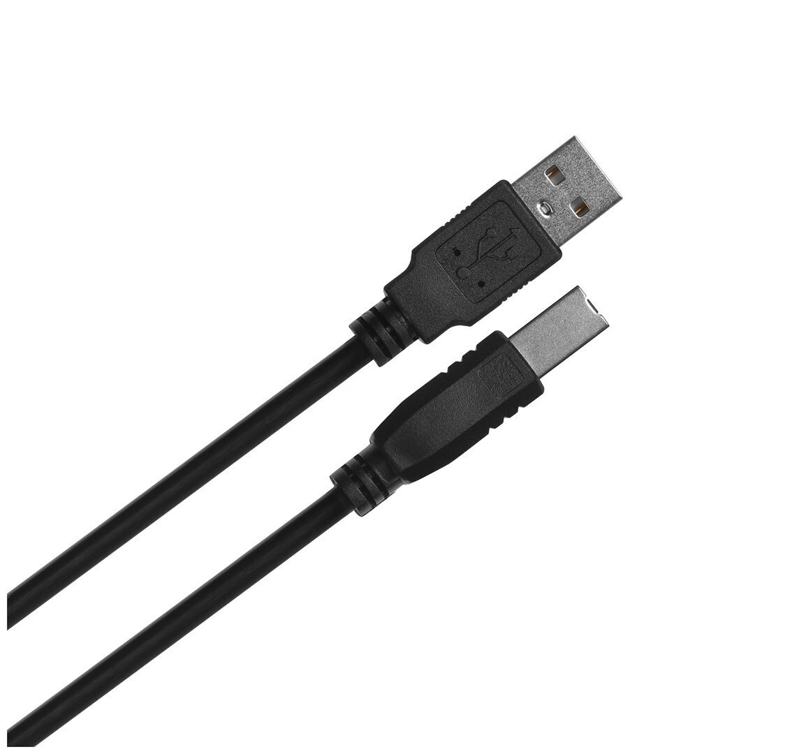 Lanberg USB 2.0 Cable USB-A male - USB-B male Μαύρο 1m (CA-USBA-11CC-0010-BK) - Image 6