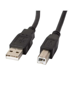 Alternative view of Lanberg USB 2.0 Cable USB-A male - USB-B male 1.8m (CA-USBA-10CC-0018-BK)