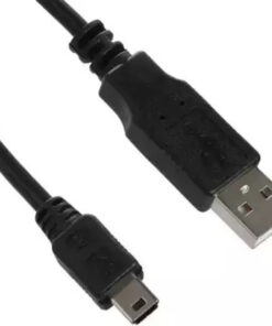 Alternative view of iBox Regular USB 2.0 to micro USB Cable Μαύρο 1.8m (IKU2M18)