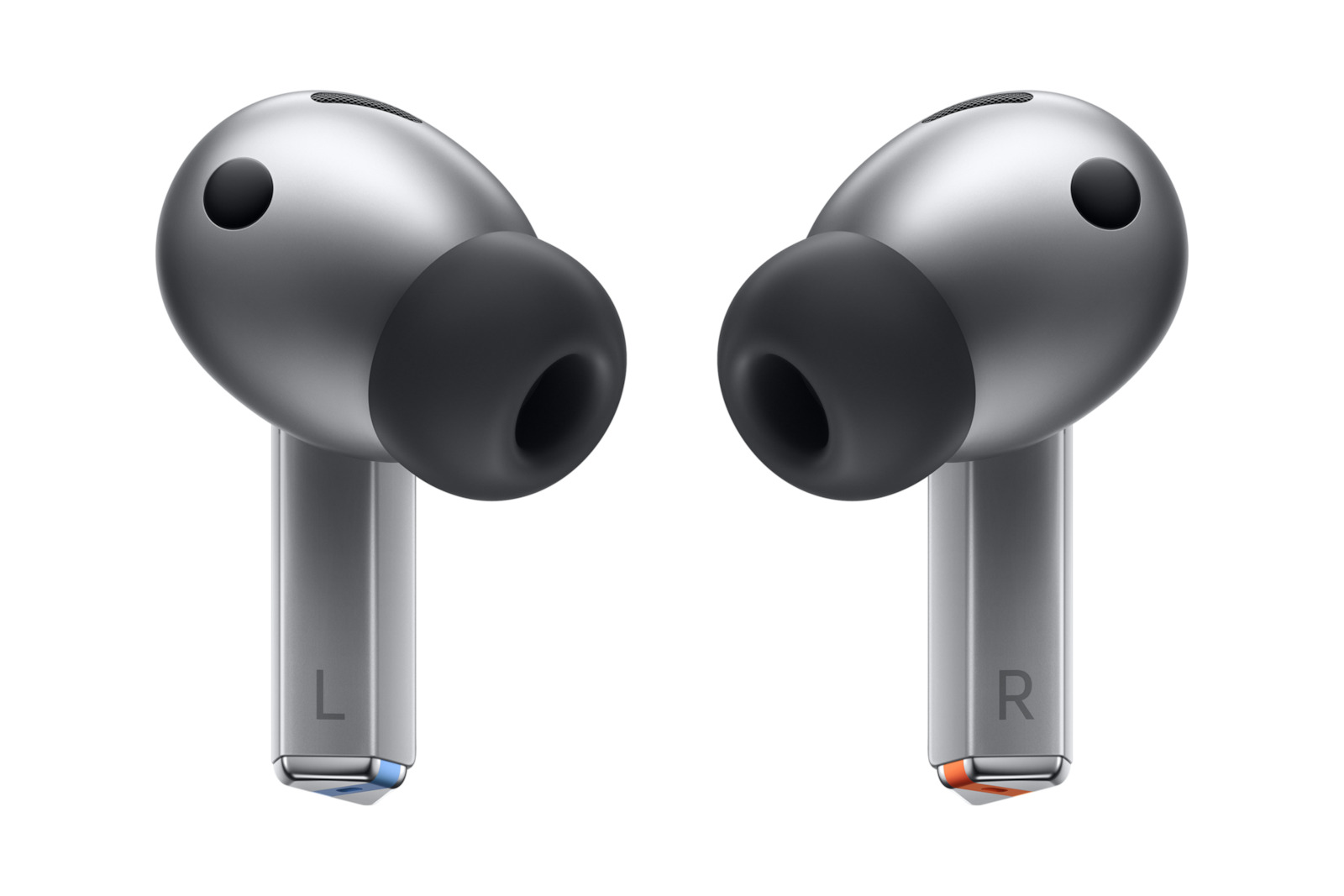 Samsung Galaxy Buds3 Pro Bluetooth Handsfree Ακουστικά με Αντοχή στον Ιδρώτα και Θήκη Φόρτισης Ασημί - Image 4