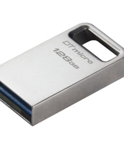 Kingston DataTraveler Micro Gen2 128GB USB 3.2 Stick Ασημί