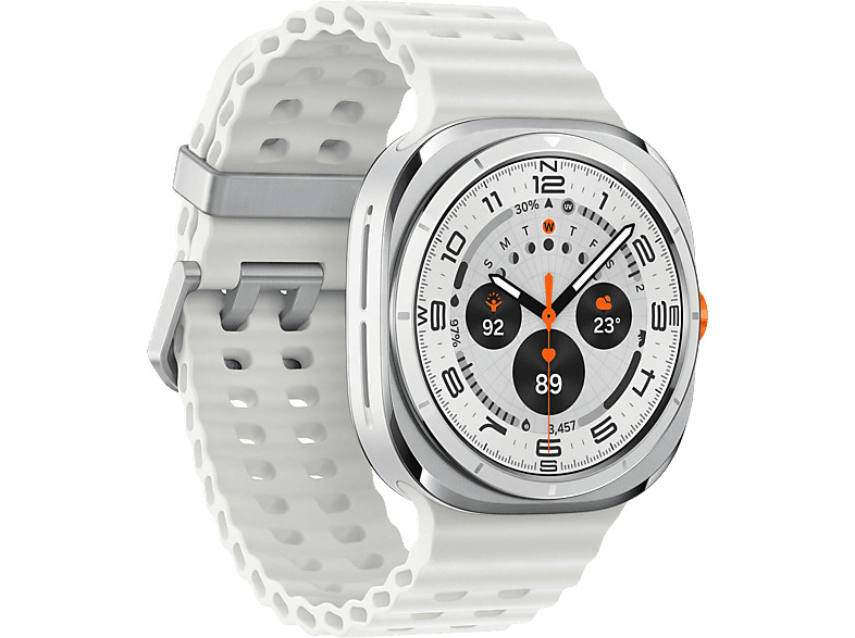 Samsung Galaxy Watch Ultra Titanium 47mm Αδιάβροχο με eSIM και Παλμογράφο (Titanium White) - Image 3