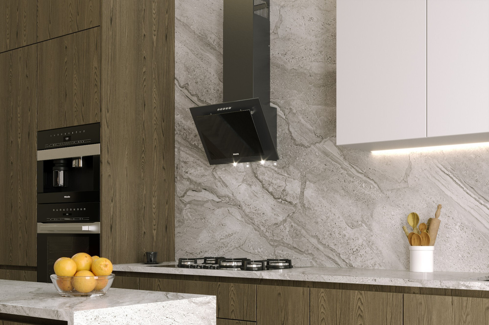 Maan Vertical PG 60 Απορροφητήρας Καμινάδα 60cm Λευκός - Image 5