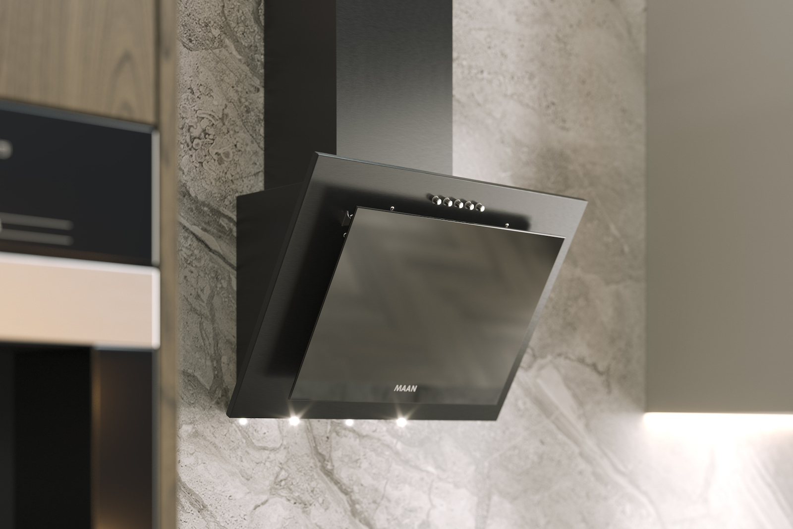 Maan Vertical PG 60 Απορροφητήρας Καμινάδα 60cm Λευκός - Image 6