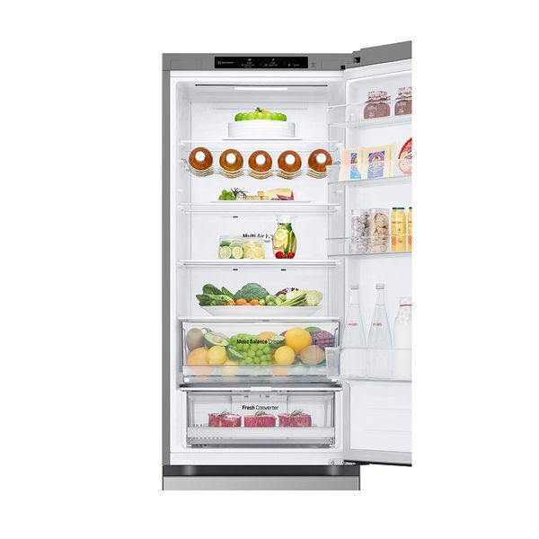 LG Ψυγειοκαταψύκτης 387lt Total NoFrost Inox GBV3200CPY - Image 2