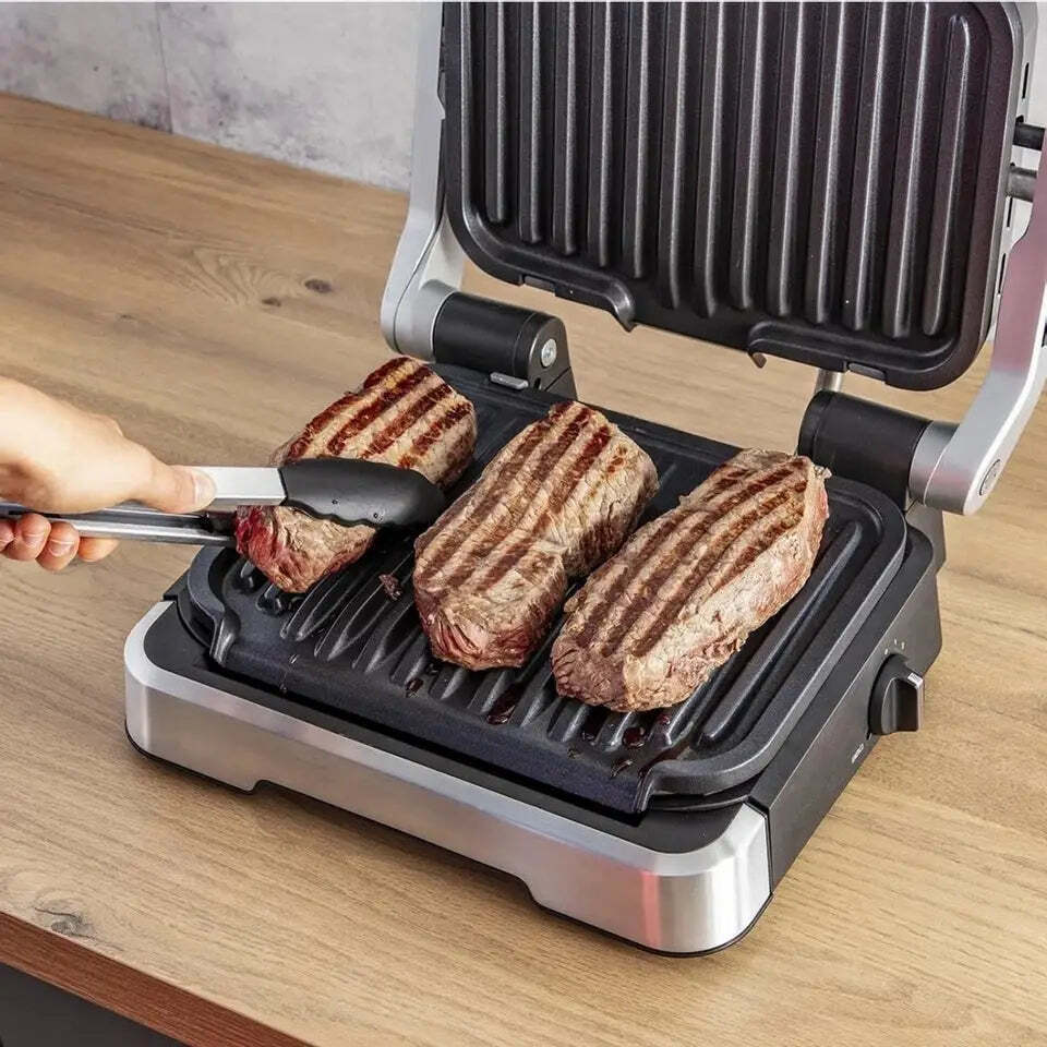 Tefal Optigrill 2in1 2100W για 2 Τοστ Inox - Image 7
