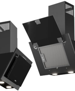 Maan Vertical PG 50 Καμινάδα 50cm Μαύρη