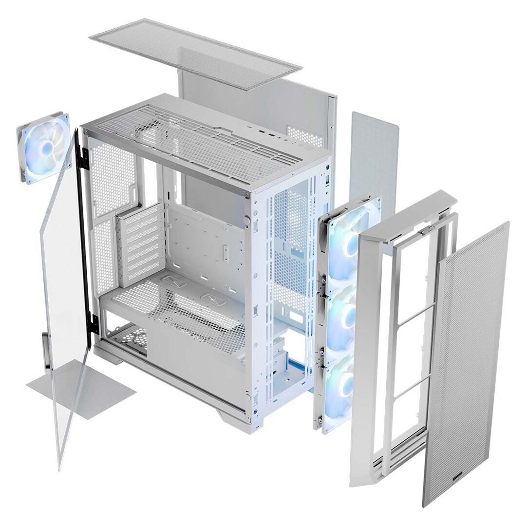 Modecom Horizon Flow Midi Tower με Πλαϊνό Παράθυρο - Image 2