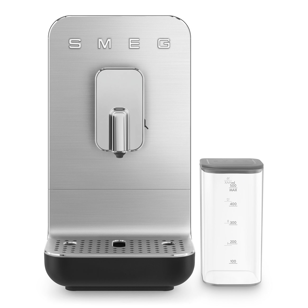 Smeg Αυτόματη Μηχανή Espresso 1350W Πίεσης 19bar με Μύλο Άλεσης Μαύρη BCC13BLMEU