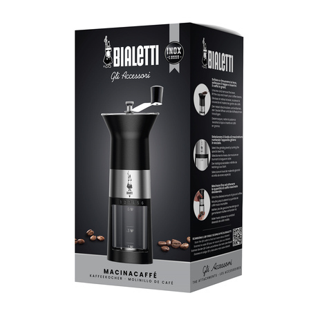 Bialetti Χειροκίνητος Μύλος Μπαχαρικών Μεταλλικός σε Καφέ Χρώμα - Image 2