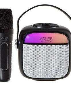 Adler Σύστημα Karaoke με Ασύρματo Μικρόφωνo AD 1199 σε Μαύρο Χρώμα