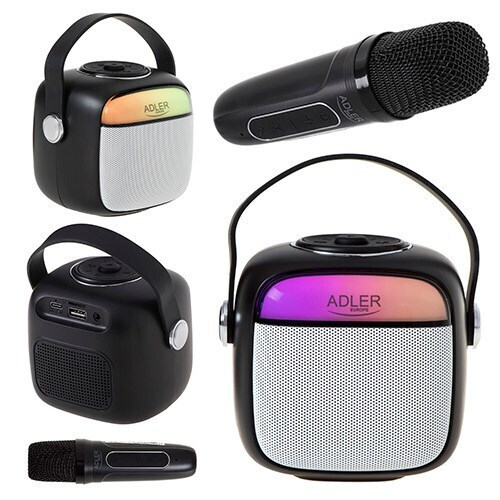 Adler Σύστημα Karaoke με Ασύρματo Μικρόφωνo AD 1199 σε Μαύρο Χρώμα - Image 4