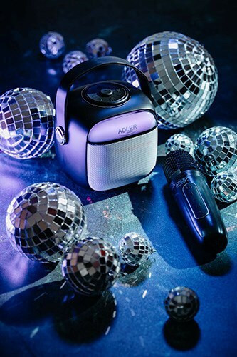 Adler Σύστημα Karaoke με Ασύρματo Μικρόφωνo AD 1199 σε Μαύρο Χρώμα - Image 6