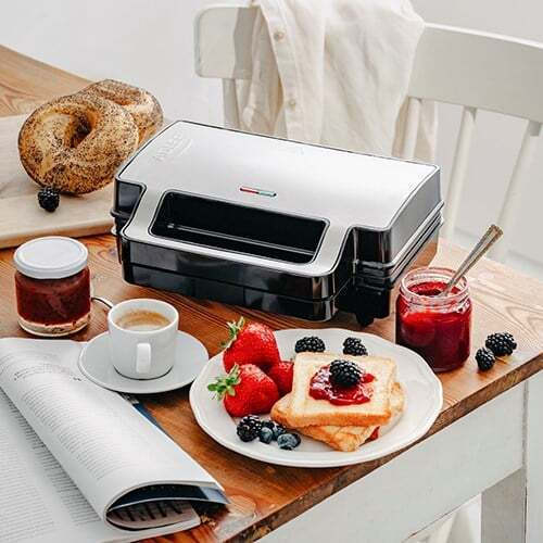 Adler AD 3073 1000W για 2 Τοστ Inox - Image 2