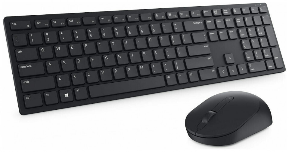 Dell Pro KM5221W Ασύρματο Σετ Πληκτρολόγιο & Ποντίκι Αγγλικό US