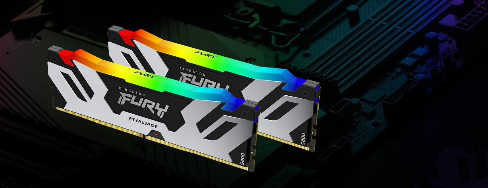 Kingston Fury Renegade RGB 48GB DDR5 με 2 Modules 2x24GB - Image 3