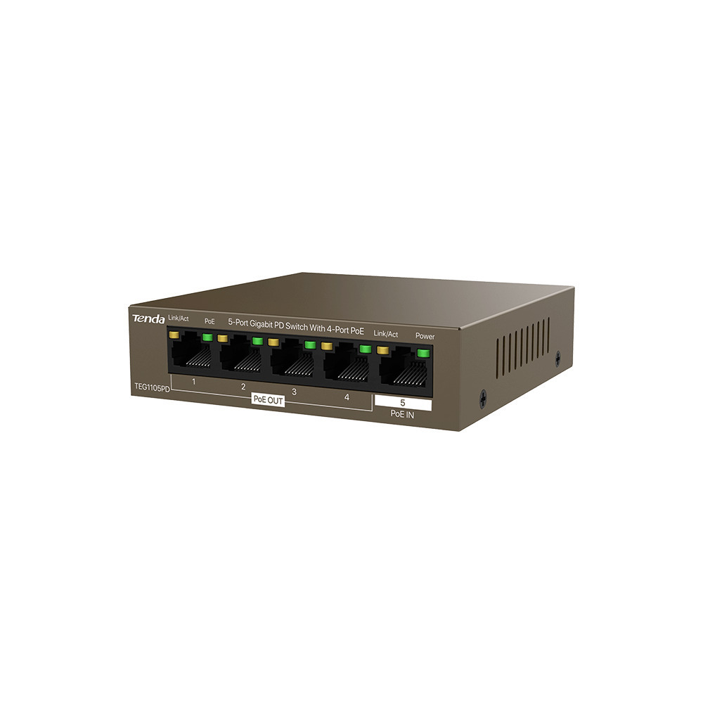 Tenda TEG1105PD Unmanaged L2 PoE+ - Image 3