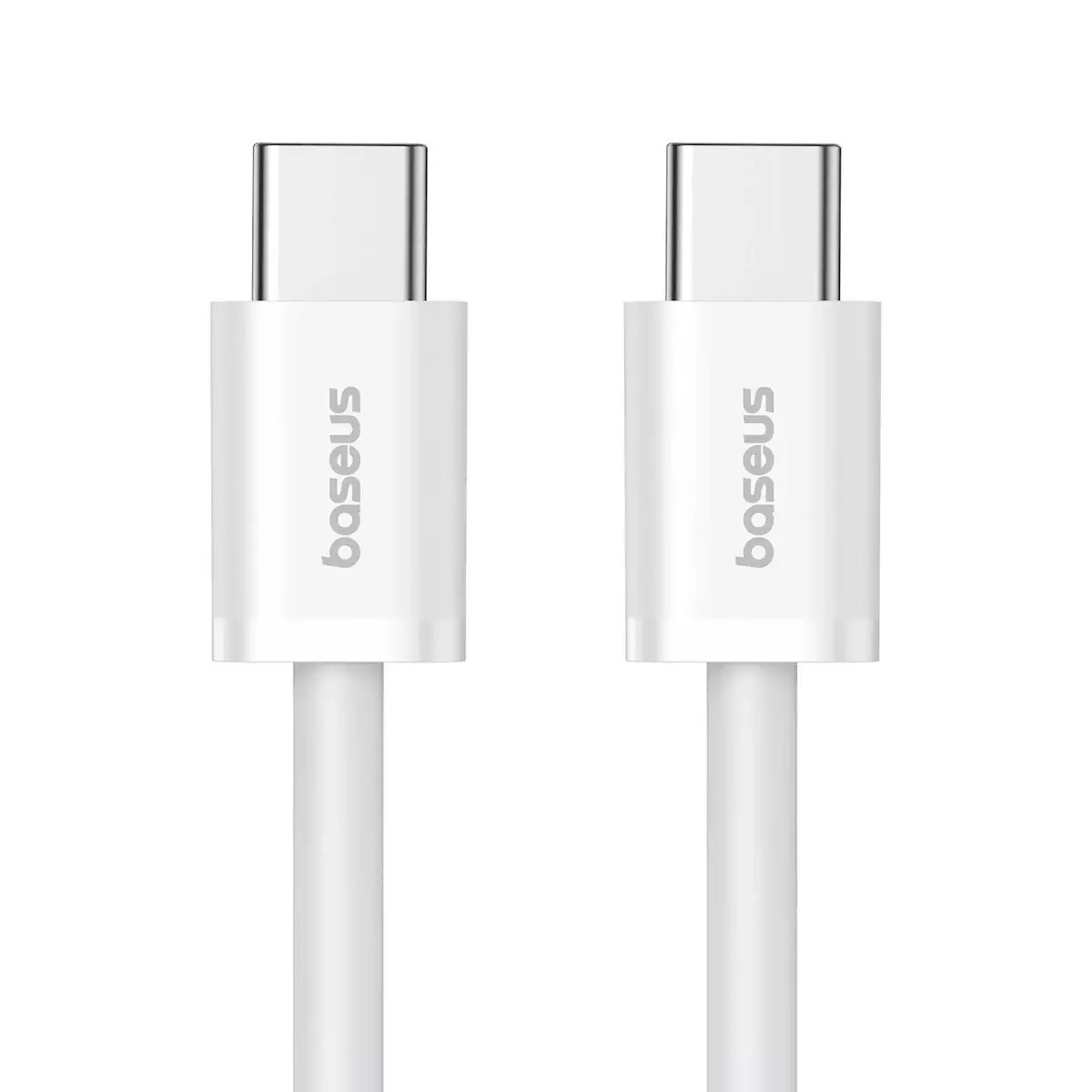 Baseus Superior Series 2 USB 2.0 Cable USB-C male - USB-C 30W Λευκό 2m (P10365200211-01) - Image 2