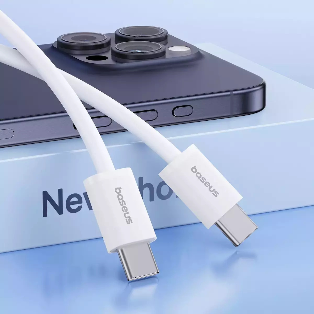 Baseus Superior Series 2 USB 2.0 Cable USB-C male - USB-C 30W Λευκό 2m (P10365200211-01) - Image 5