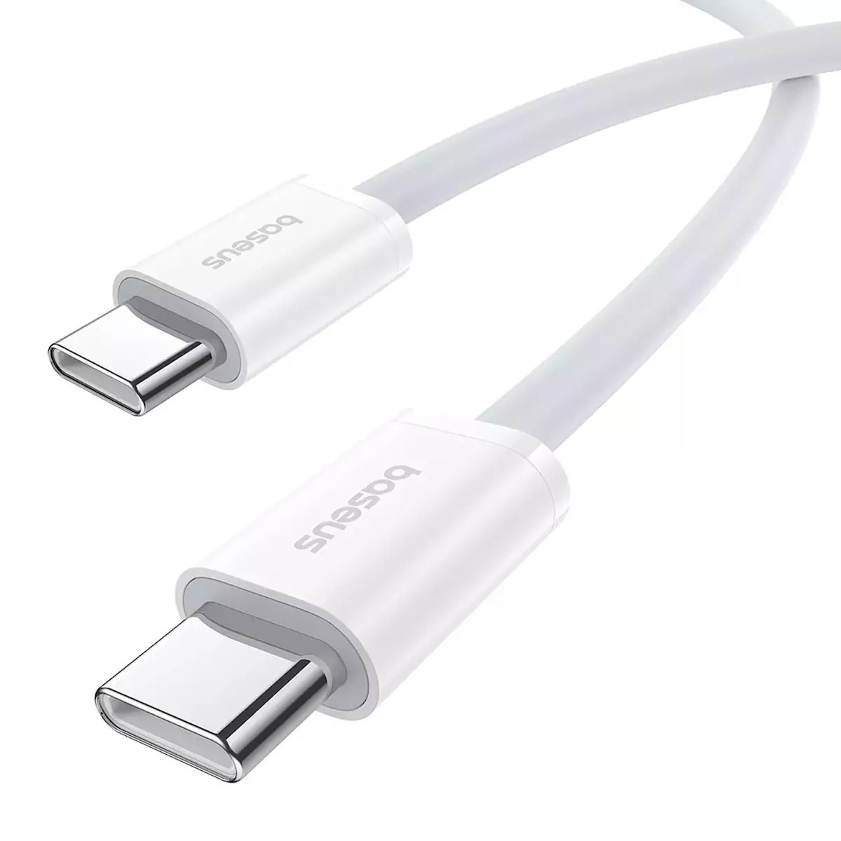 Baseus Superior Series 2 USB 2.0 Cable USB-C male - USB-C 30W Λευκό 2m (P10365200211-01) - Image 3