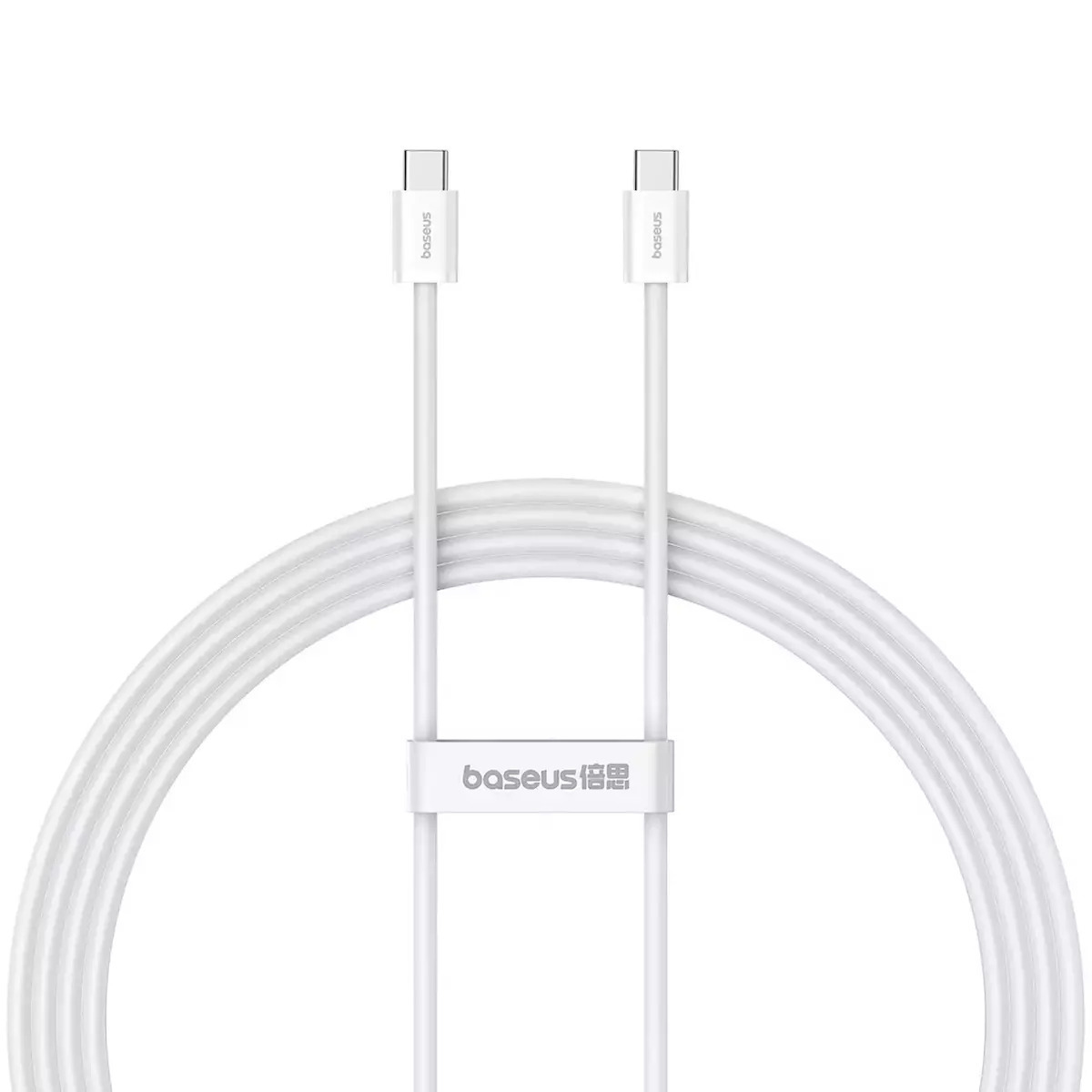 Baseus Superior Series 2 USB 2.0 Cable USB-C male - USB-C 30W Λευκό 2m (P10365200211-01)