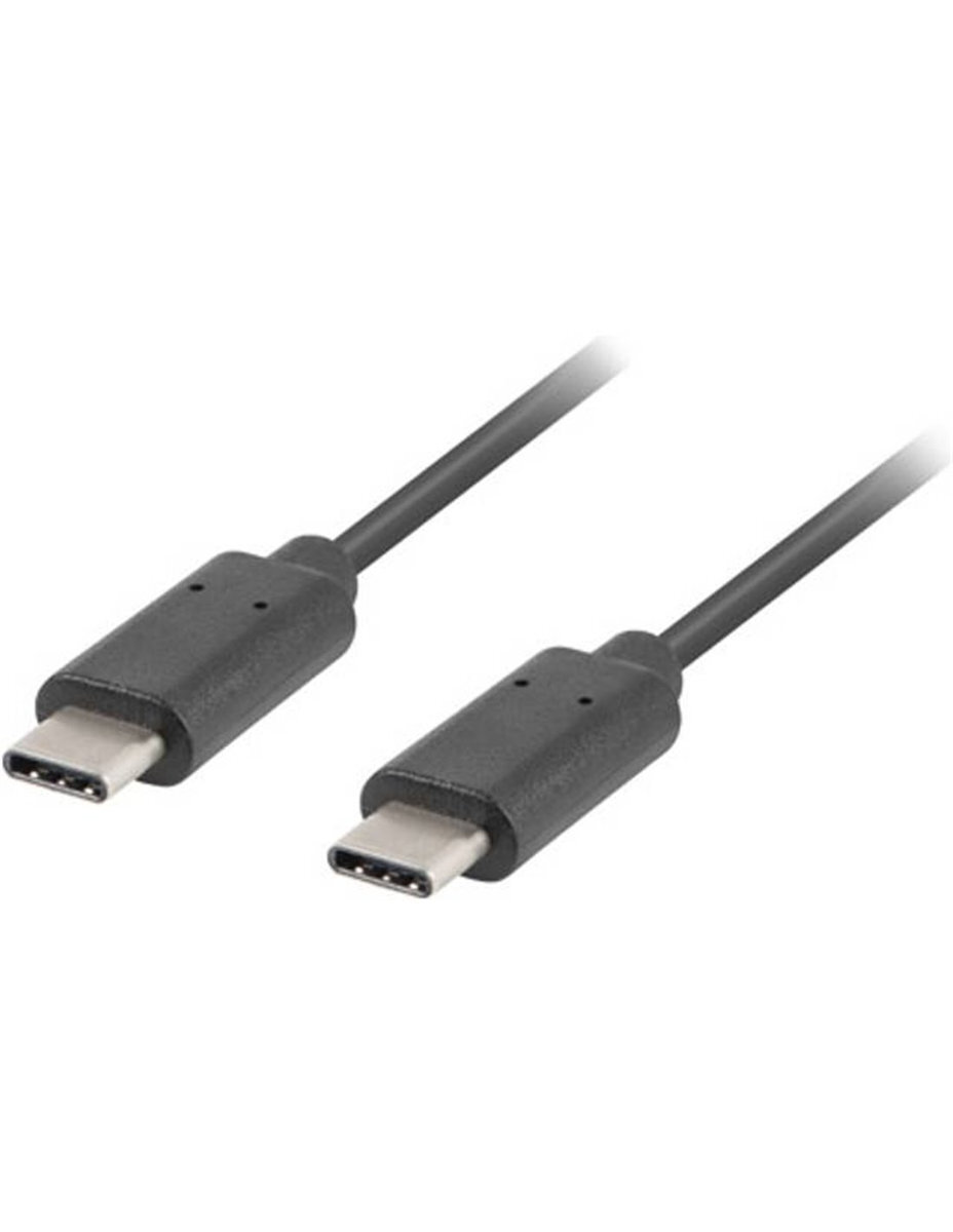 Lanberg USB 2.0 Cable USB-C male - USB-C 60W Μαύρο 1m (CA-CMCM-40CU-0010-BK) - Image 4