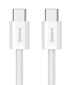 Alternative view of Baseus Superior Series 2 USB 2.0 Cable USB-C male - USB-C 30W Λευκό 1m (P10365200211-00)