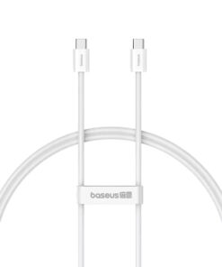 Baseus Superior Series 2 USB 2.0 Cable USB-C male - USB-C 30W Λευκό 1m (P10365200211-00)