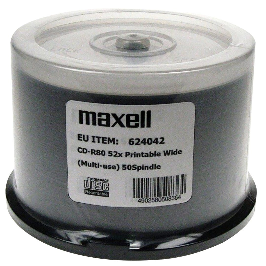 Maxell Εγγράψιμα CD-R 52x 700MB 50τμχ - Image 2