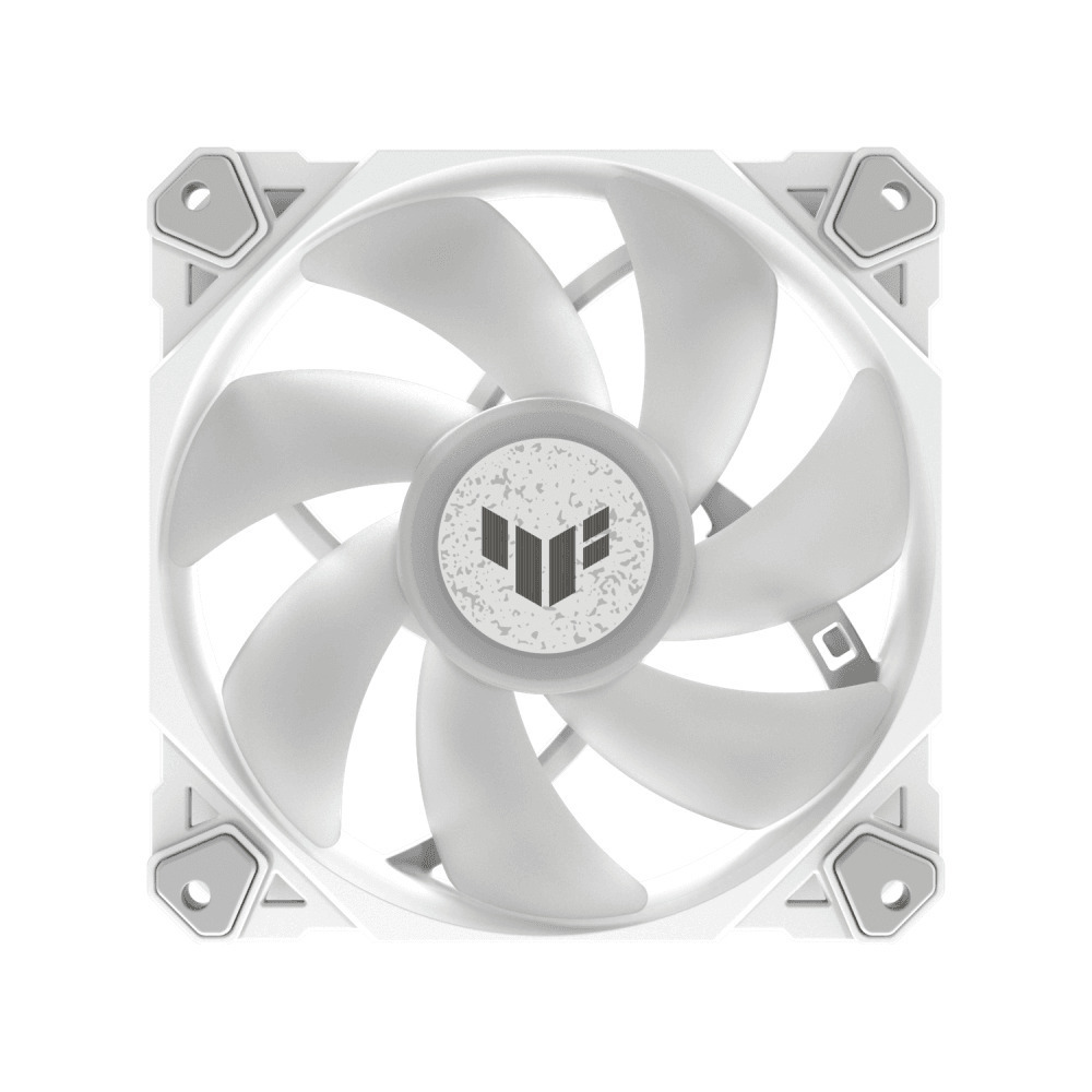 Asus TF120 Case Fan με ARGB Φωτισμό και Σύνδεση 4-Pin PWM Λευκό - Image 5