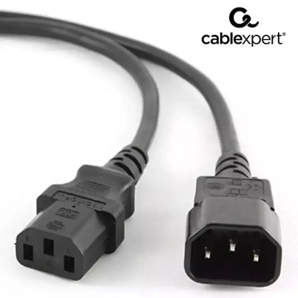 Cablexpert Power Cord C13 To C14 1,8m