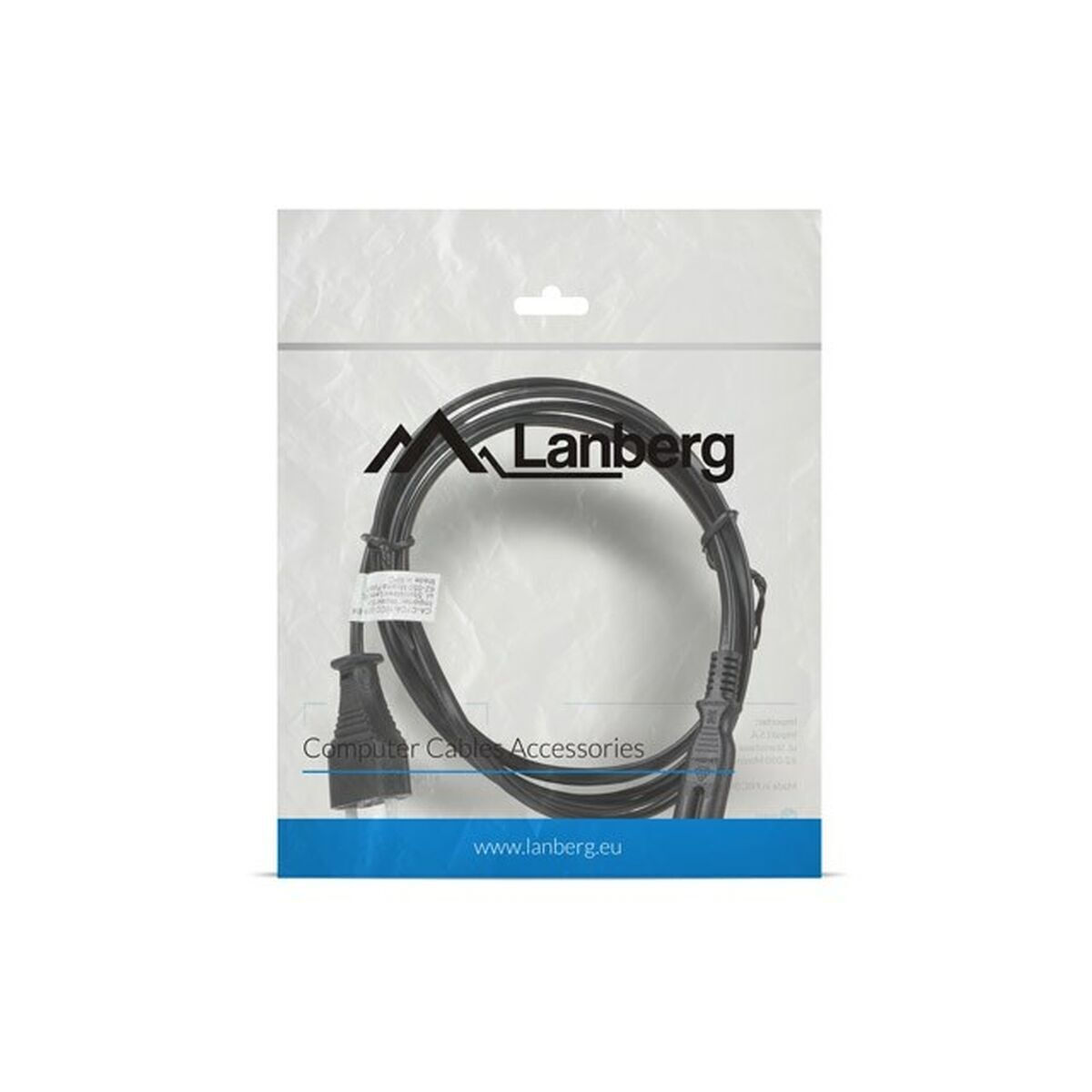 Lanberg IEC C13 - Euro Cable 1.8m Μαύρο (CA-C7CA-10CC-0018-BK) - Image 4
