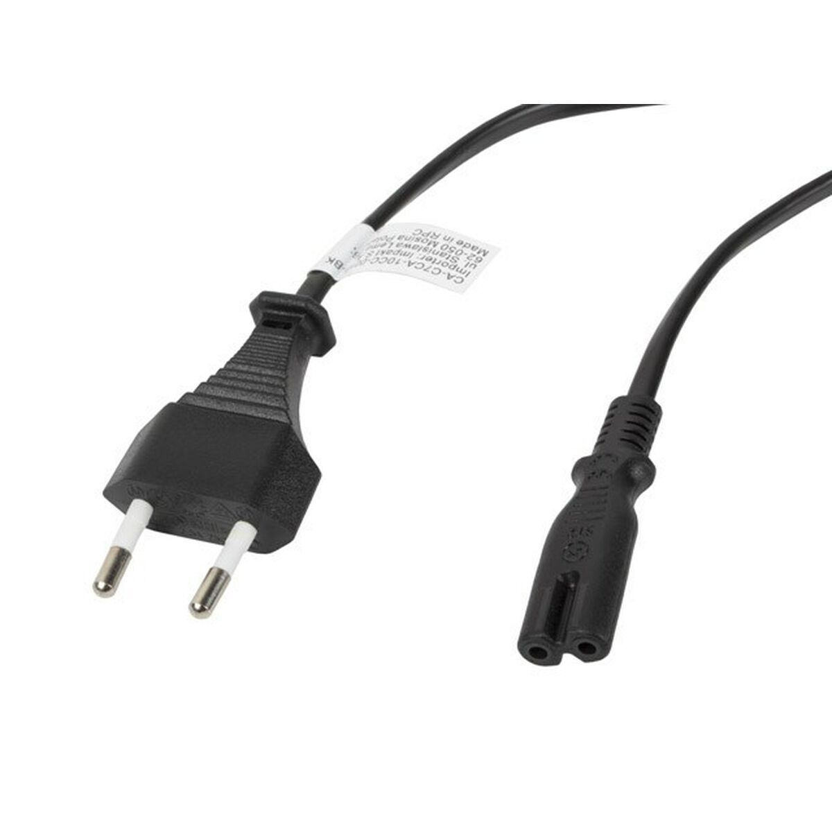 Lanberg IEC C13 - Euro Cable 1.8m Μαύρο (CA-C7CA-10CC-0018-BK) - Image 3