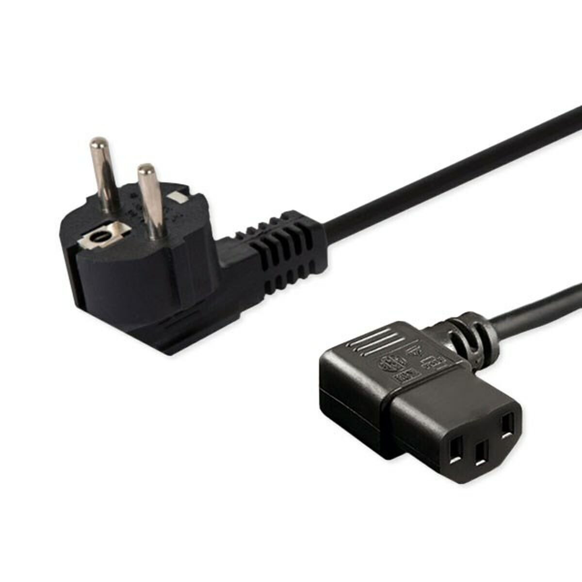 Savio Schuko - IEC C13 Cable 1.8m Μαύρο (CL-116)