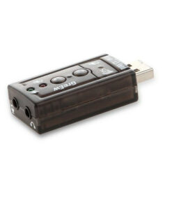 Savio AK-01 Εξωτερική USB Κάρτα Ήχου 2.0