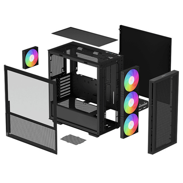 Deepcool CH560 Gaming Midi Tower με Πλαϊνό Παράθυρο - Image 11